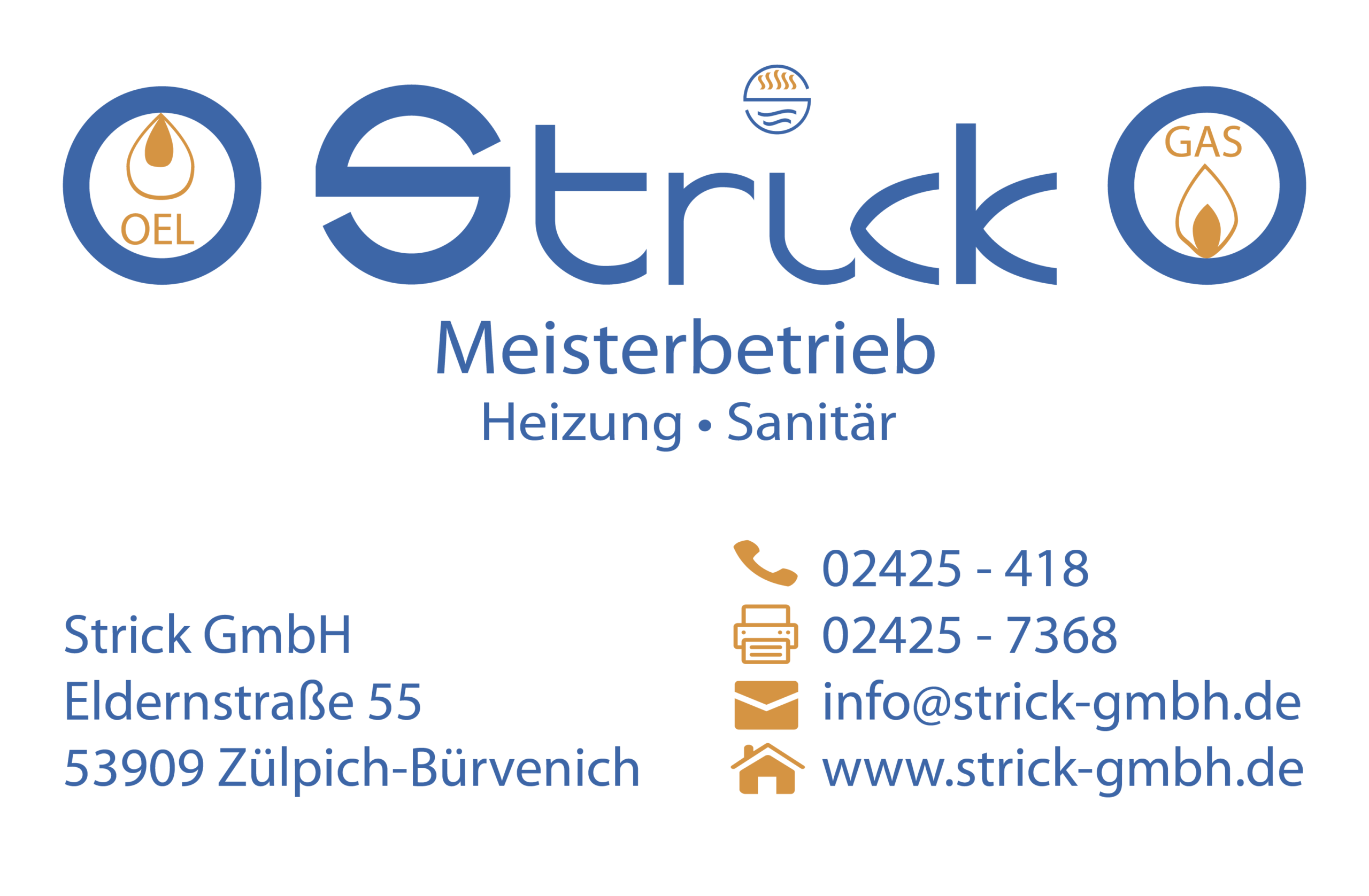 Strick Gmbh Visitenkarte